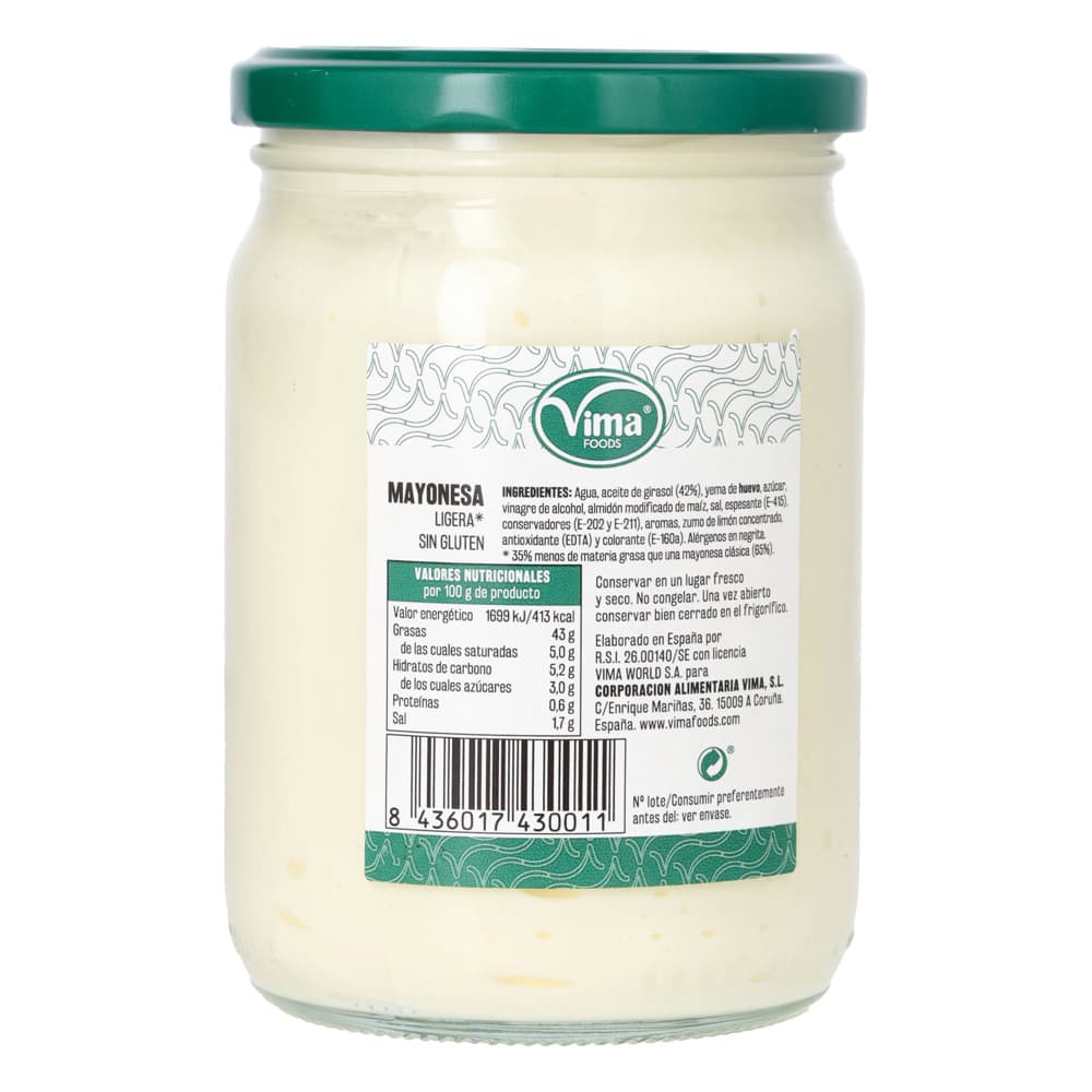 Mayonesa Vima Foods 450 ml - Miniatura 2