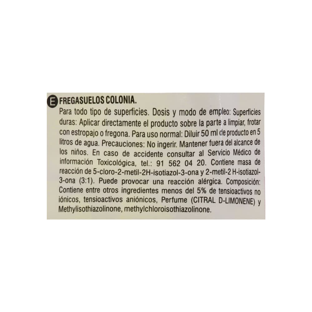 Fregasuelos aroma a colonia Kiriko (1.5 L) - Miniatura 4