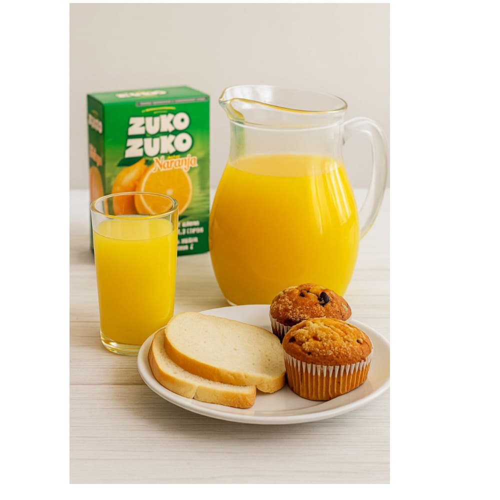 Refresco sabor naranja Zuko (12 x 8 x 13 g) - Miniatura 2