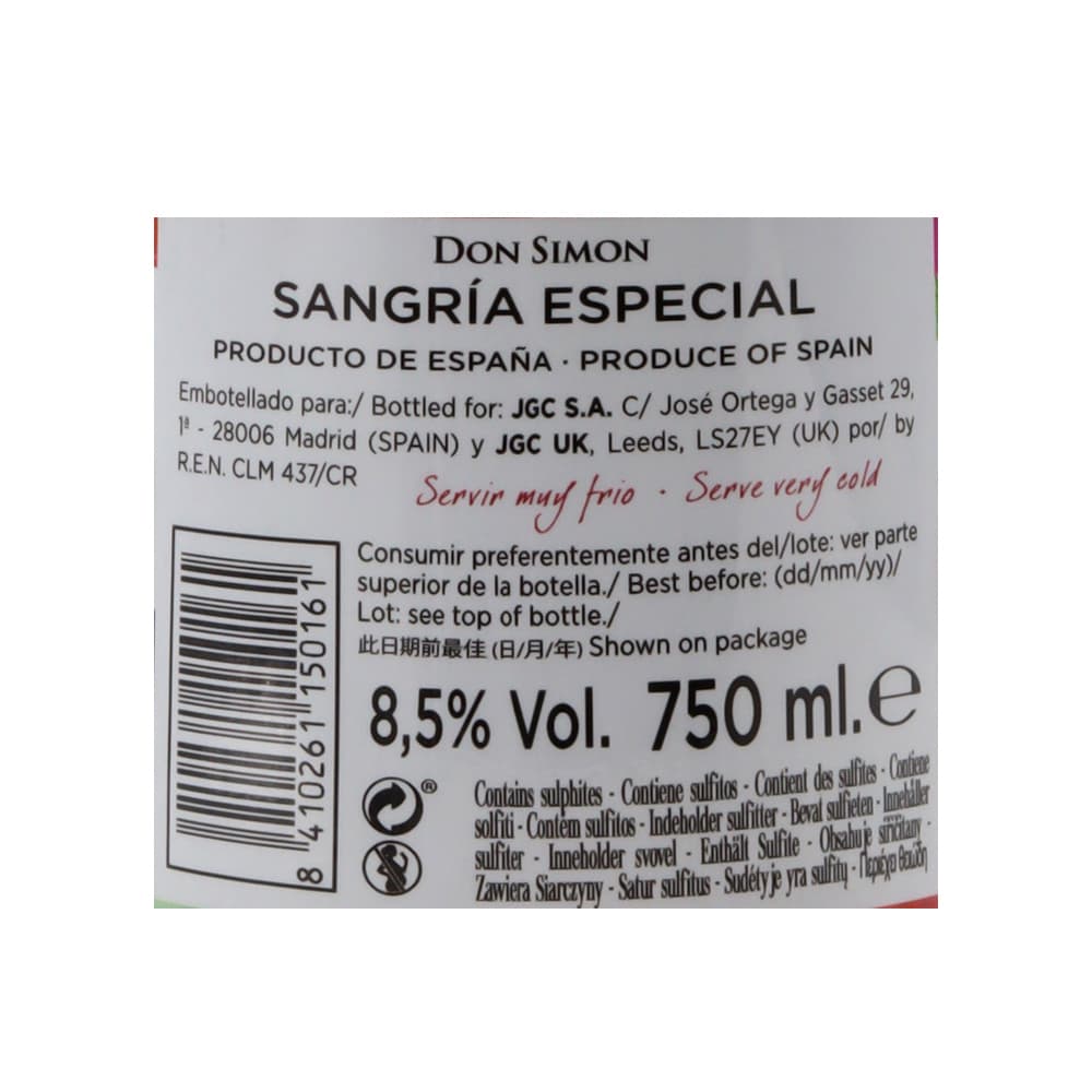 Sangría Especial Don Simon (750 ml) - Miniatura 3