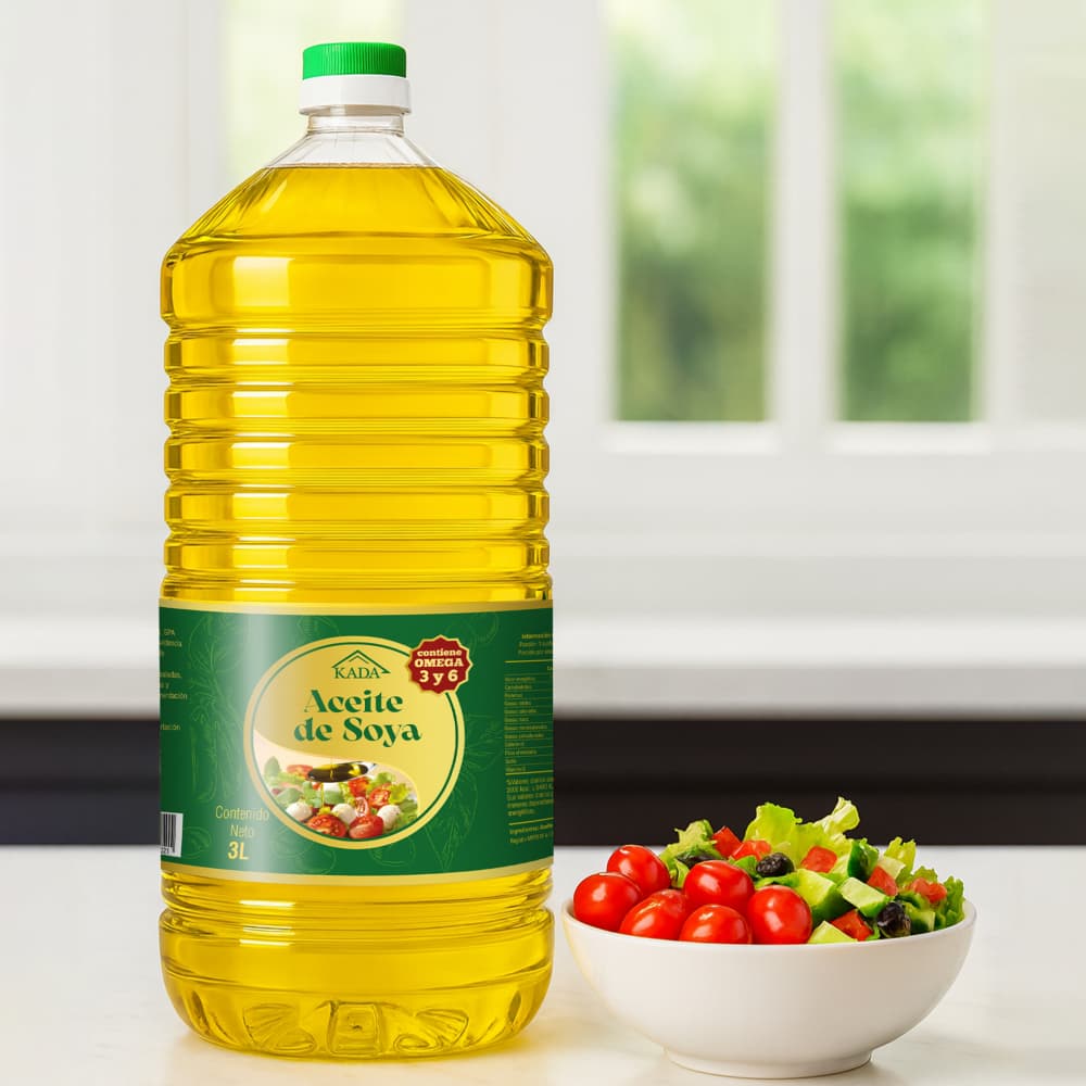 Aceite de soya Kada (6 x 3L) - Miniatura 2