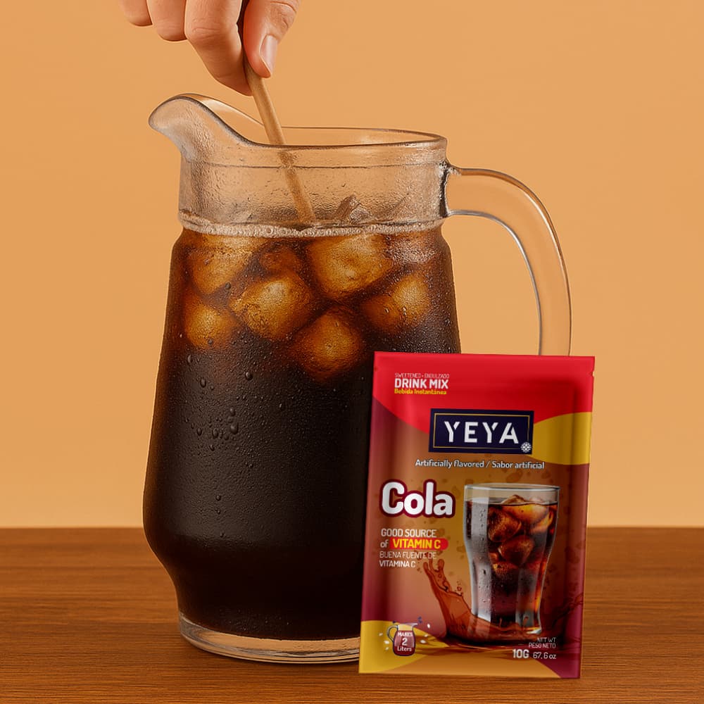 Refresco instantáneo sabor cola Yeya (10 x 10 g) - Miniatura 4