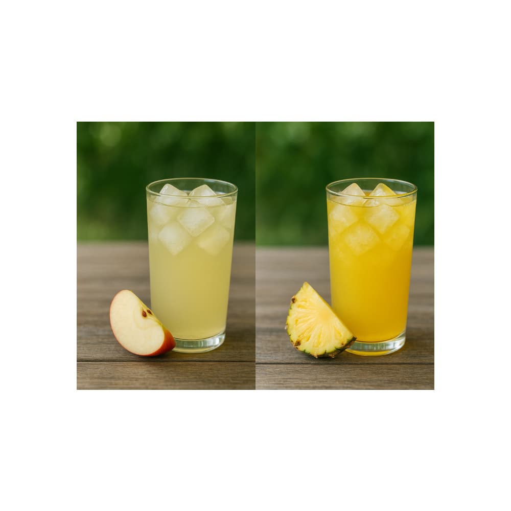 Combo de refrescos instantáneo sabor guanabana + naranja + jamaica + piña + manzana - Miniatura 5