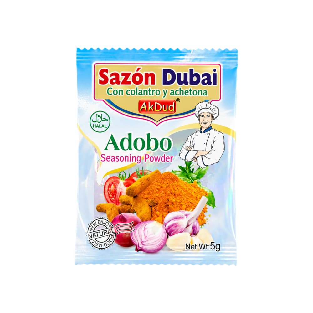 Sazón dubai de adobo con culantro y achote akdud (5 g / 0.17 oz) - Miniatura 1