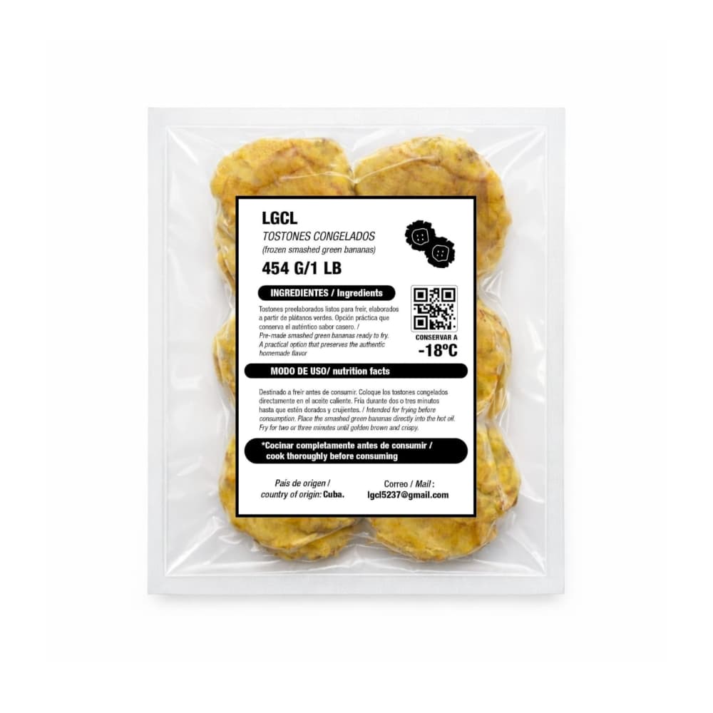 Tostones congelados LGCL (454 g / 1 lb) - Miniatura 2