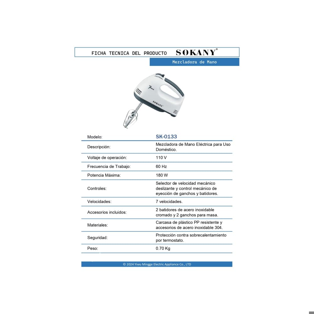 Sartén + Batidora mezcladora - Miniatura 3