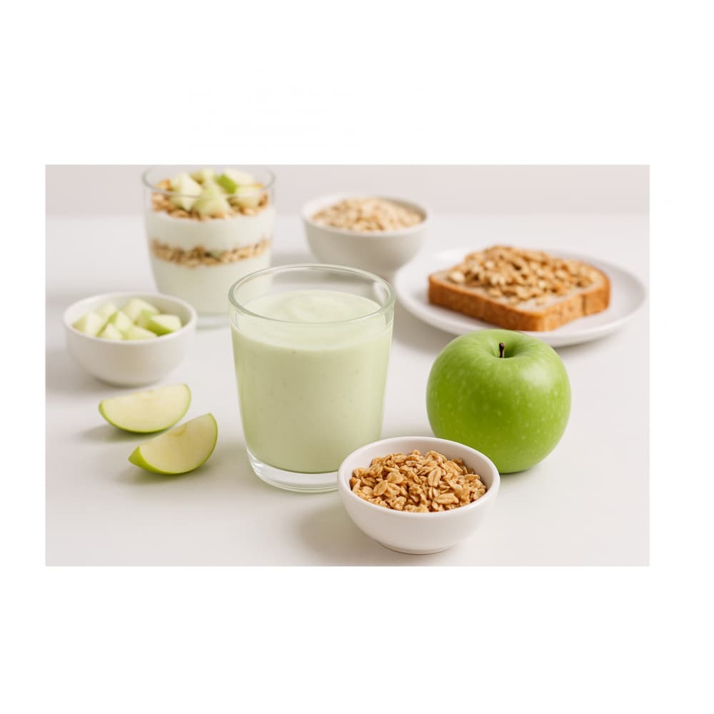 Yogurt probiótico de coágulo sabor manzana verde Alask (1 L) - Miniatura 3