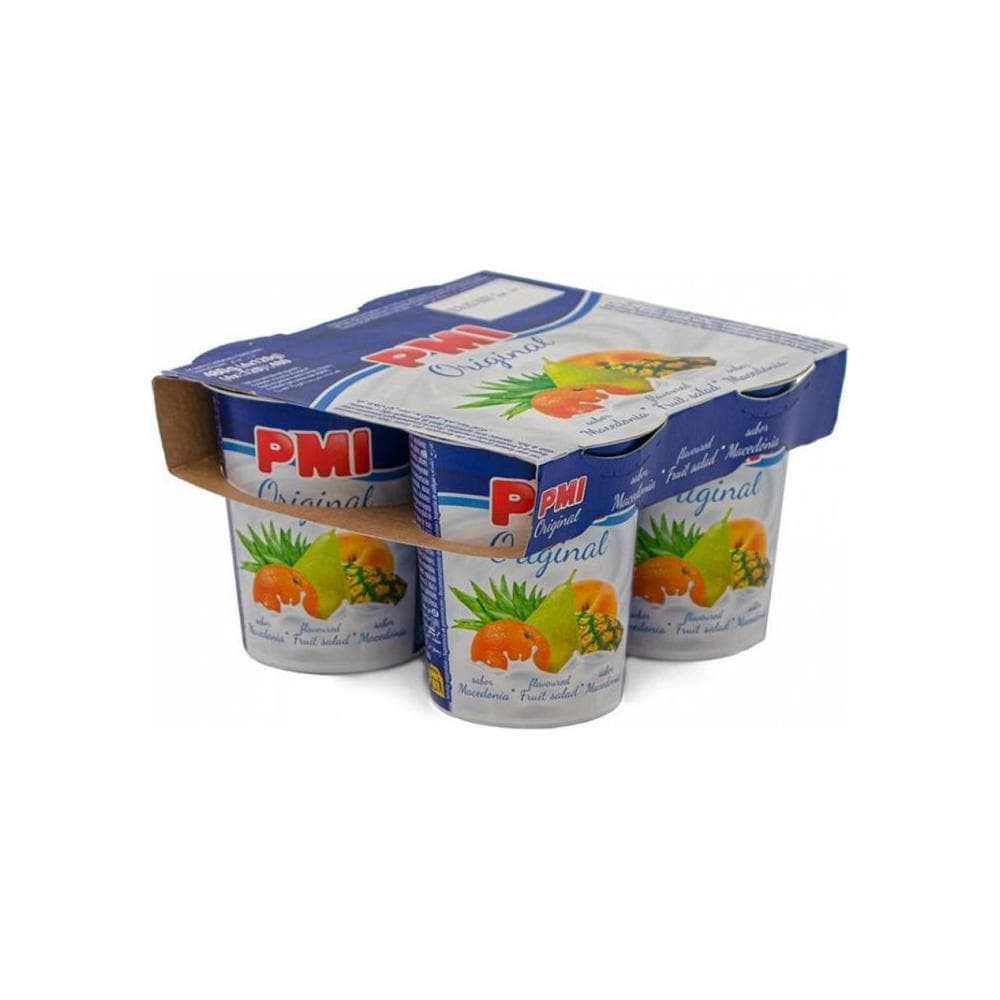 Yogurt sabor macedonia Original PMI (4 x 120 g / 4.23 oz) - Miniatura 3