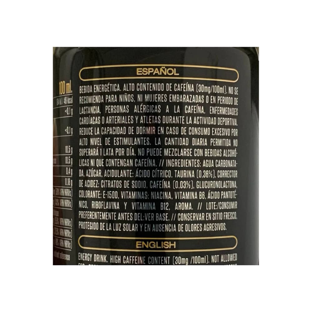 Bebida energética 5shot (12 x 250 ml) - Miniatura 3