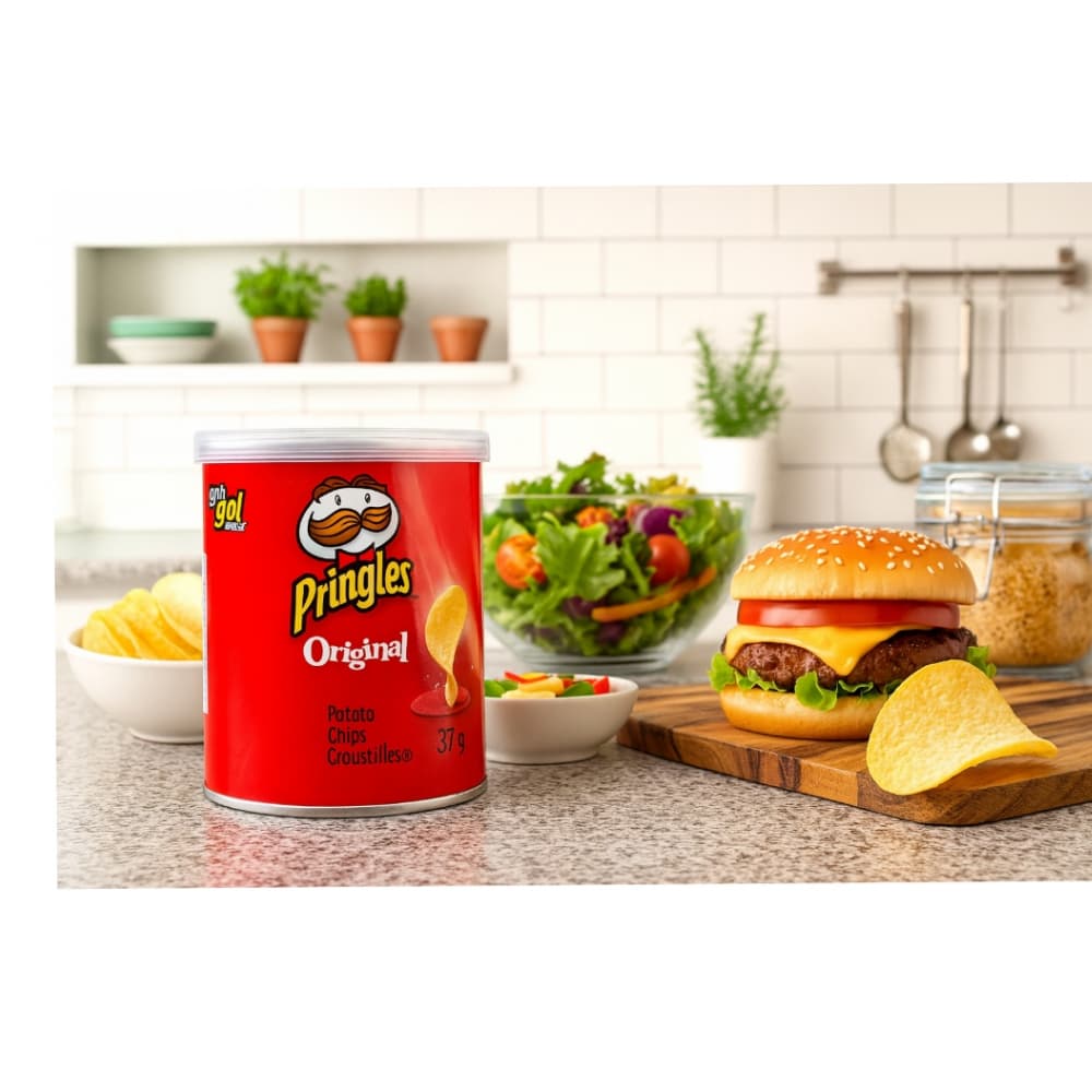 Papas sabor original Pringles (37 g / 1.3 oz) - Miniatura 2