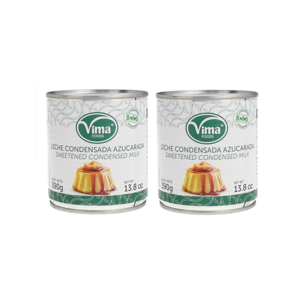 Leche condensada azucarada Vima Foods (2 x 390 g / 13.8 oz) - Miniatura 1