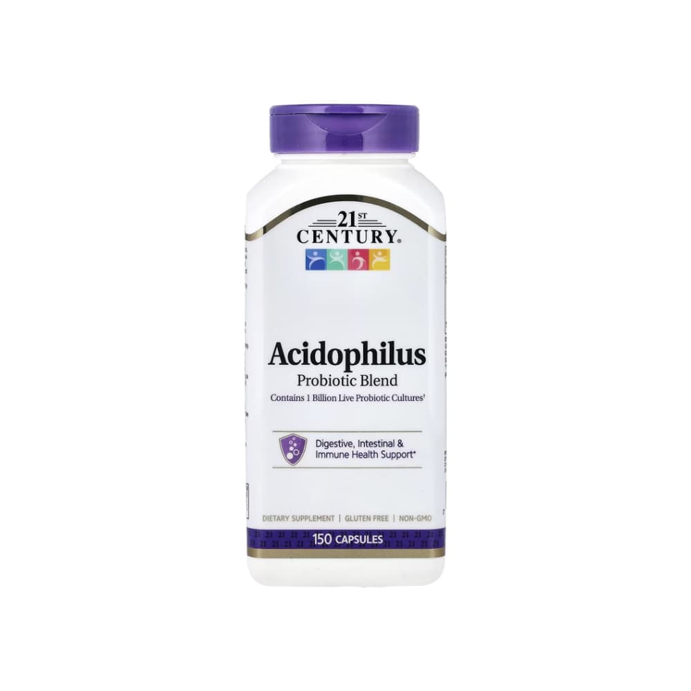 Mezcla de probióticos acidófilos 21st Century (150 cápsulas) - Miniatura 3