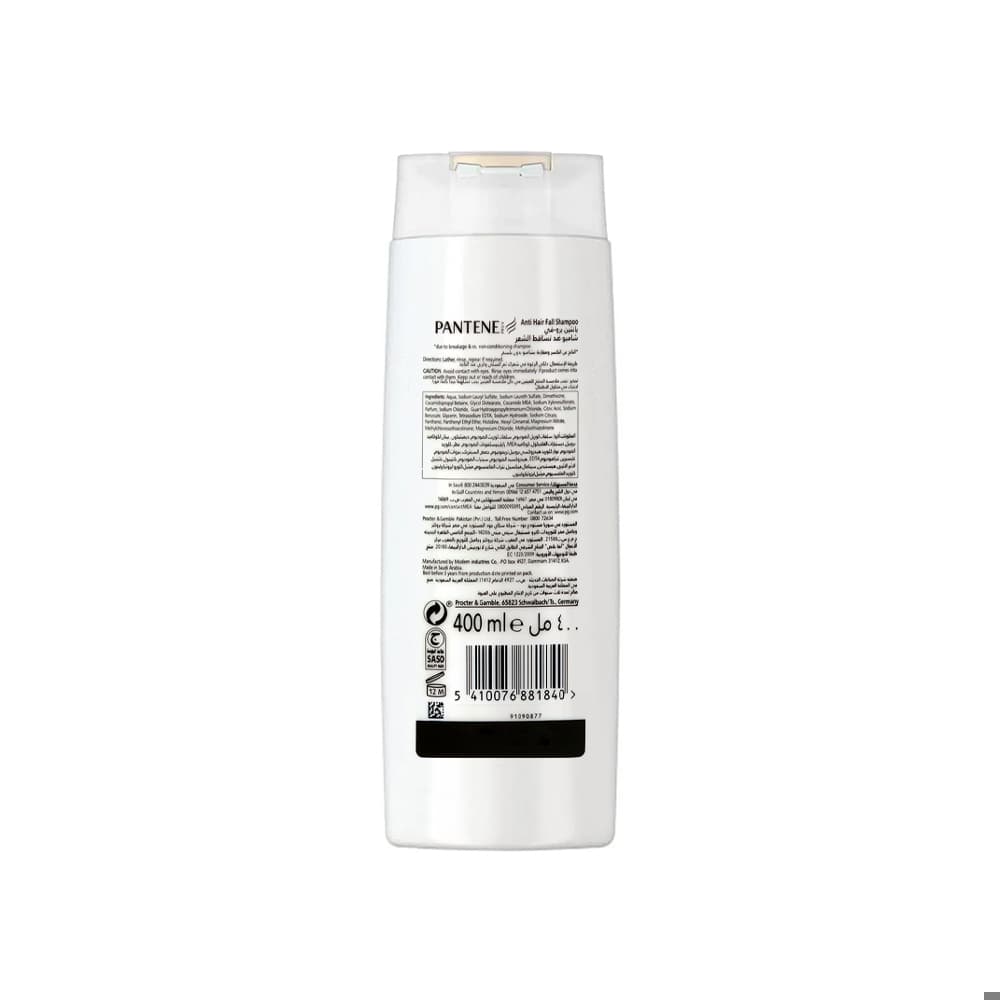 Champú anticaída de cabello Pantene Pro-V (400 ml) - Miniatura 2