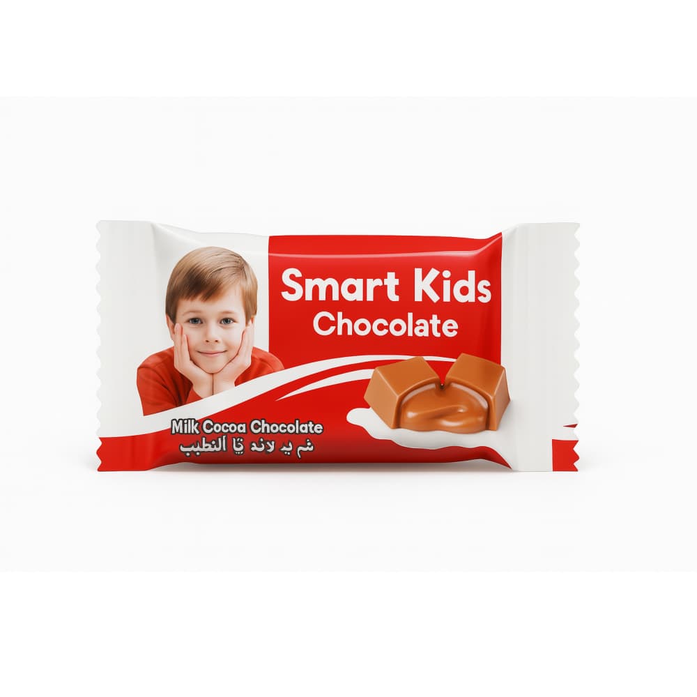 Chocolate con leche y cacao Smart Kids (20 g) - Imagen 1