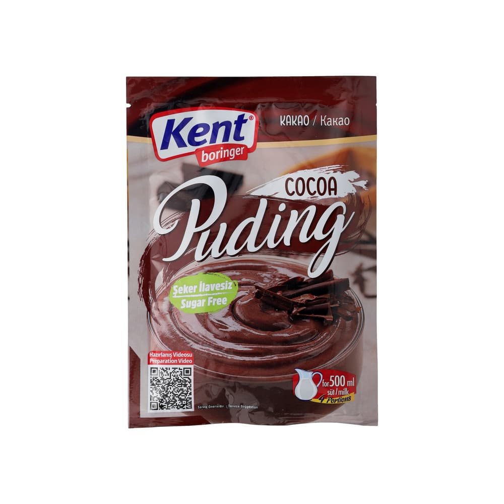 Natilla sabor chocolate Kent boringer (50 g / 1.76 oz) - Imagen 1