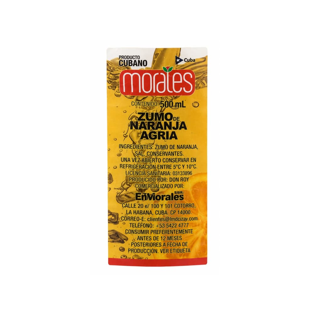 Zumo naranja agria Morales (500 ml) - Miniatura 2