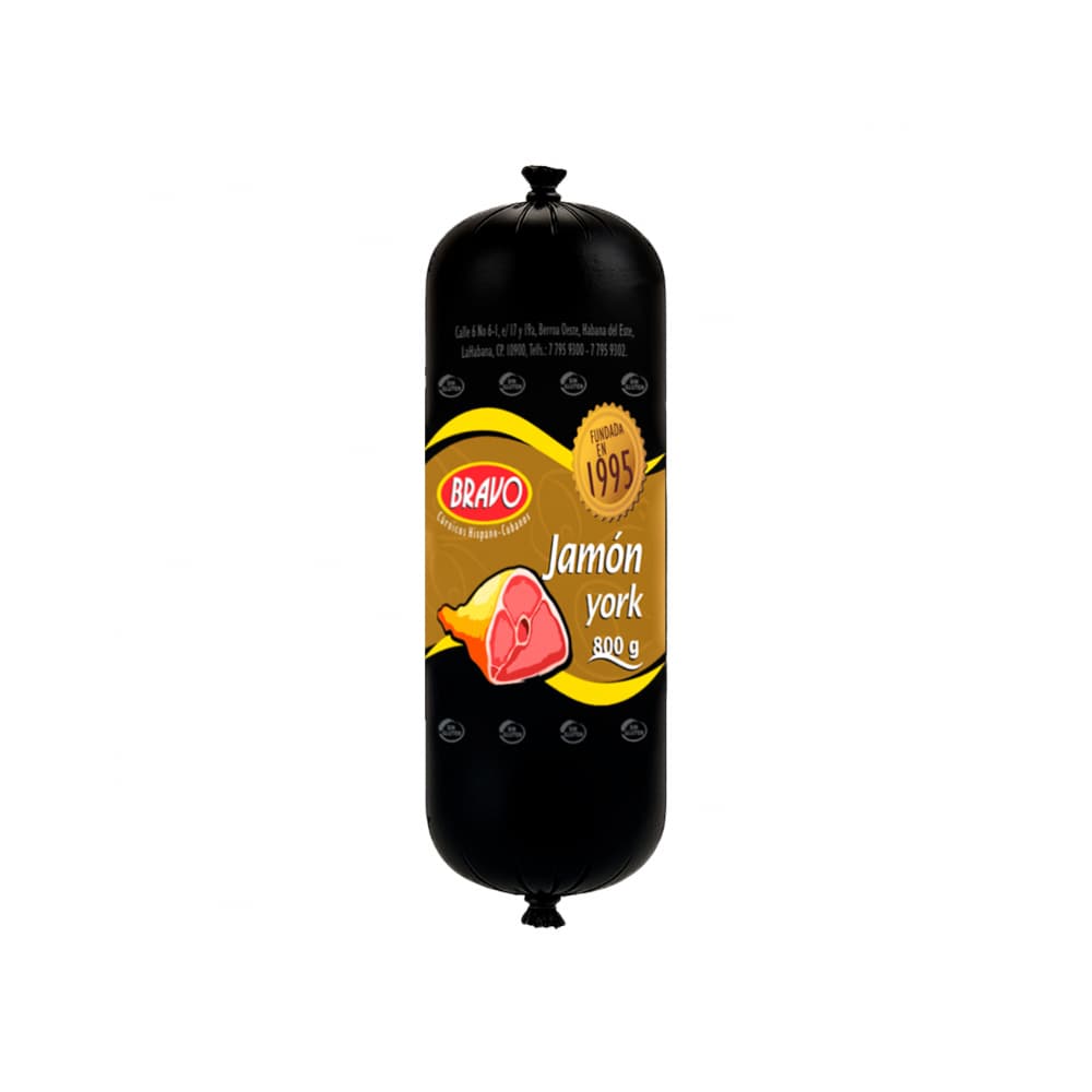 Jamón York Bravo (20 x 800 g / 1.76 lb) - Miniatura 2