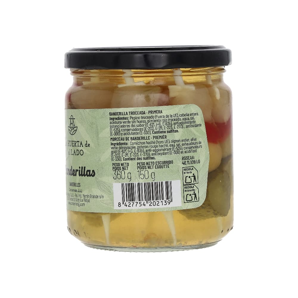 Banderillas en vinagre La Huerta de al Lado (360 g / 12.6 oz) - Miniatura 2
