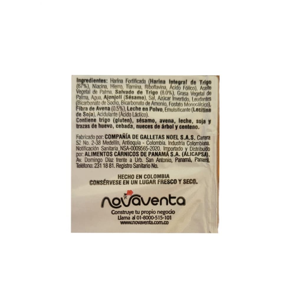 Galleta Integral Saltín Noel (136 g / 4.80 oz) - Miniatura 3