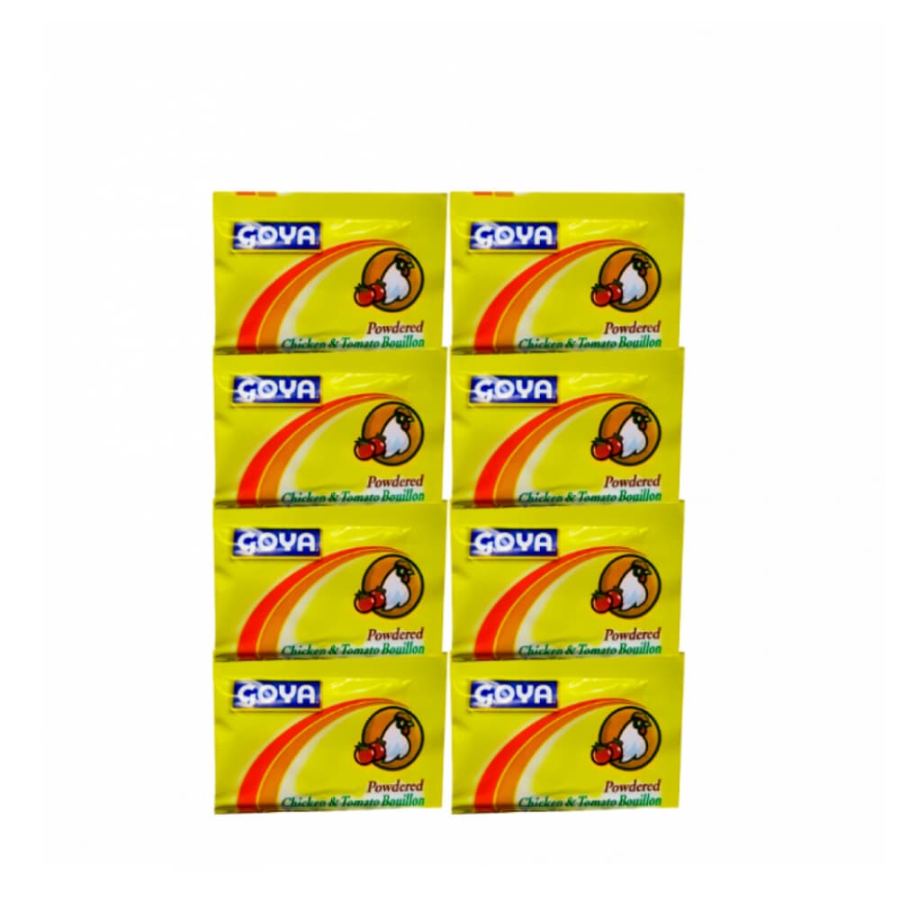 Caldo con sabor a pollo y tomate Goya (64 g / 2.25 oz) - Miniatura 3