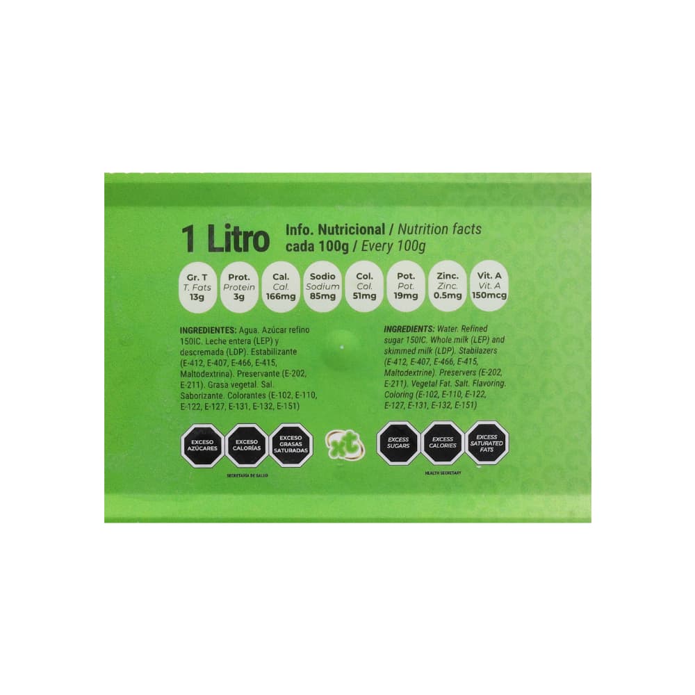 Helado cremoso sabor mantecado Xtasis Tropical (1 L) - Miniatura 4