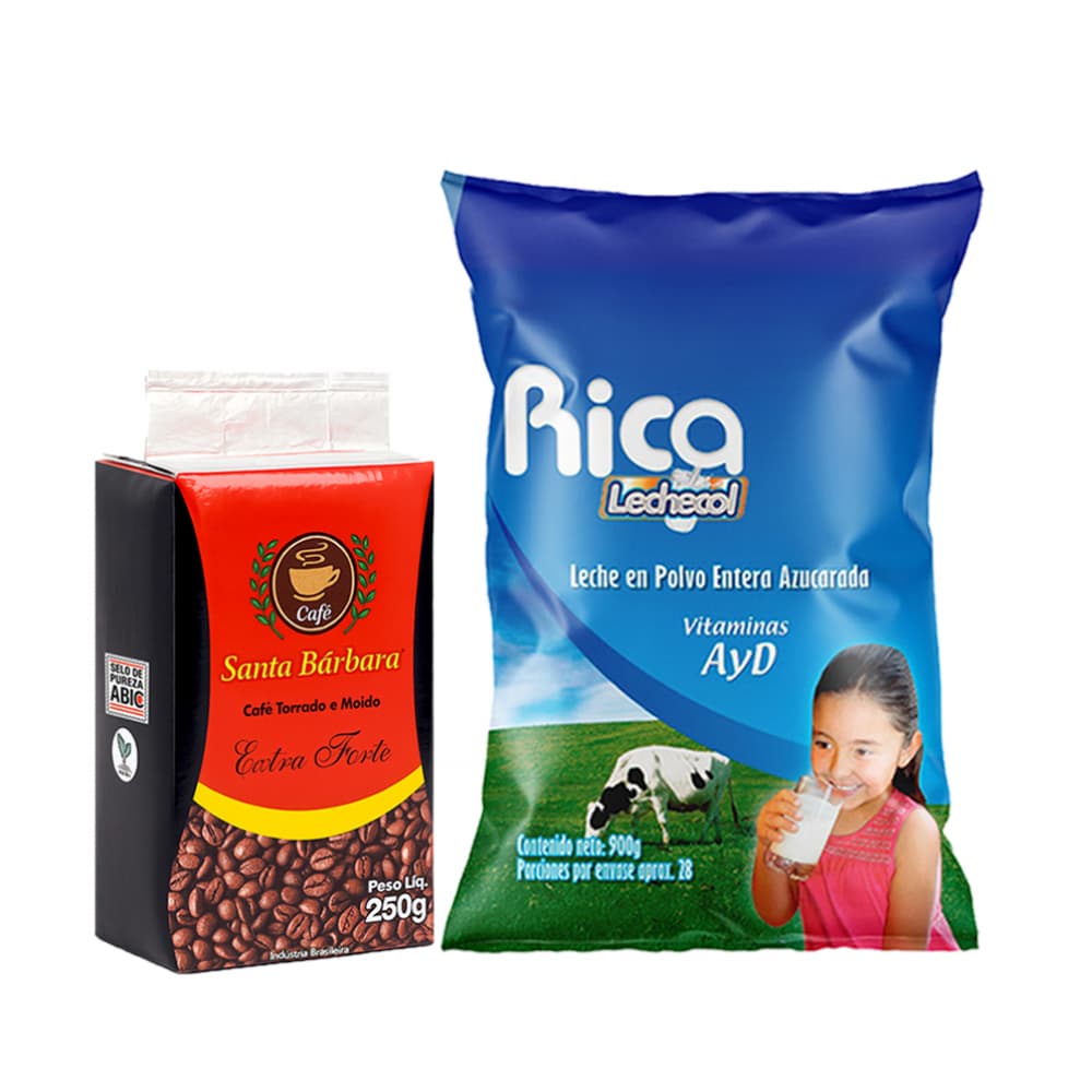 Combo de café extrafuerte + Leche en polvo entera - Imagen 1