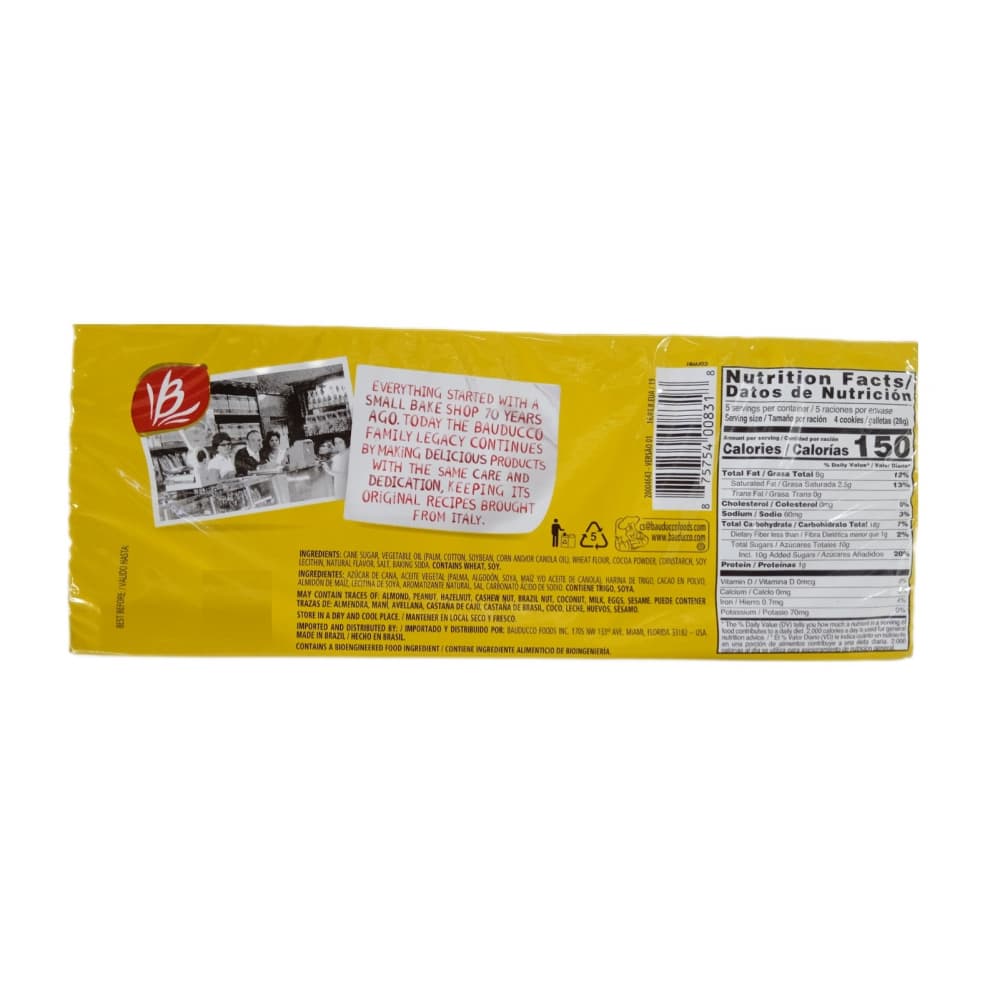 Sorbetos rellenos con crema sabor a chocolate Bauducco (142 g / 5 oz) - Miniatura 4