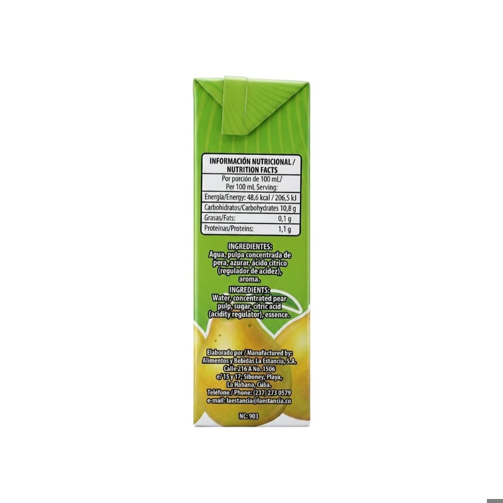 Néctar de pera La Estancia (200 ml) - Miniatura 3