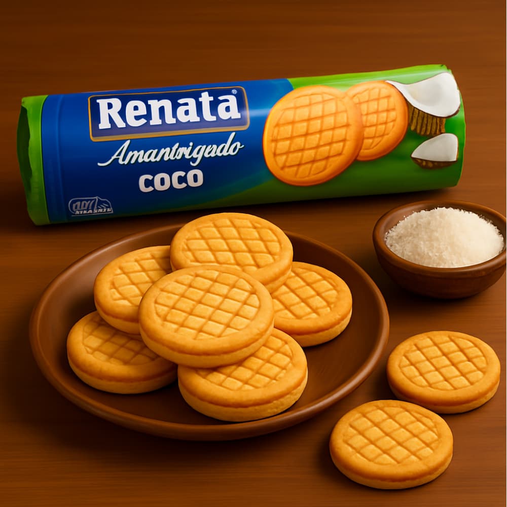 Galletas de mantecada con sabor a coco Renata (133 g / 4.7 oz) - Miniatura 3