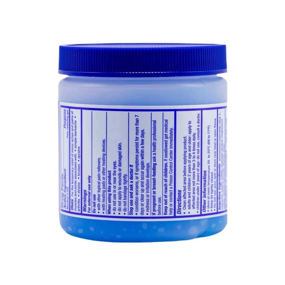 Gel Analgésico Azul Rugby (226.8 g / 8 oz) - Miniatura 3