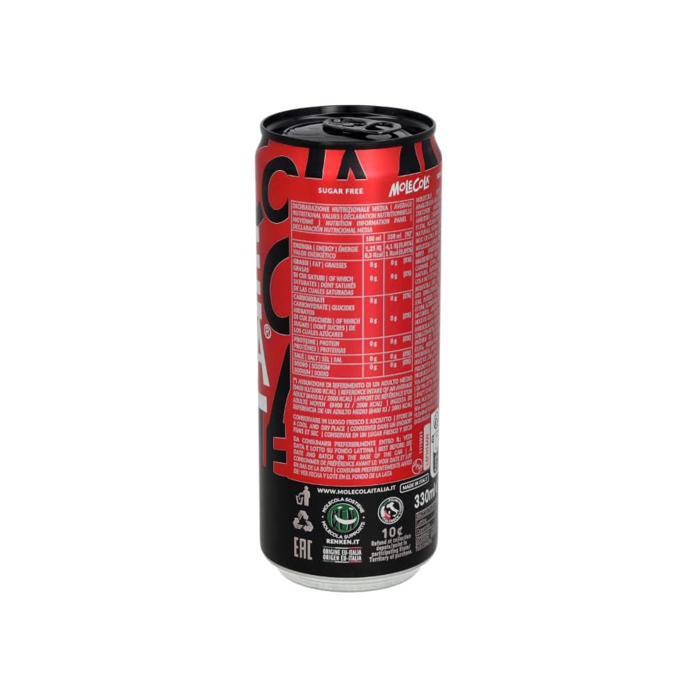 Refresco MoleCola Senza Zucchero (12 x 330 ml) - Miniatura 3