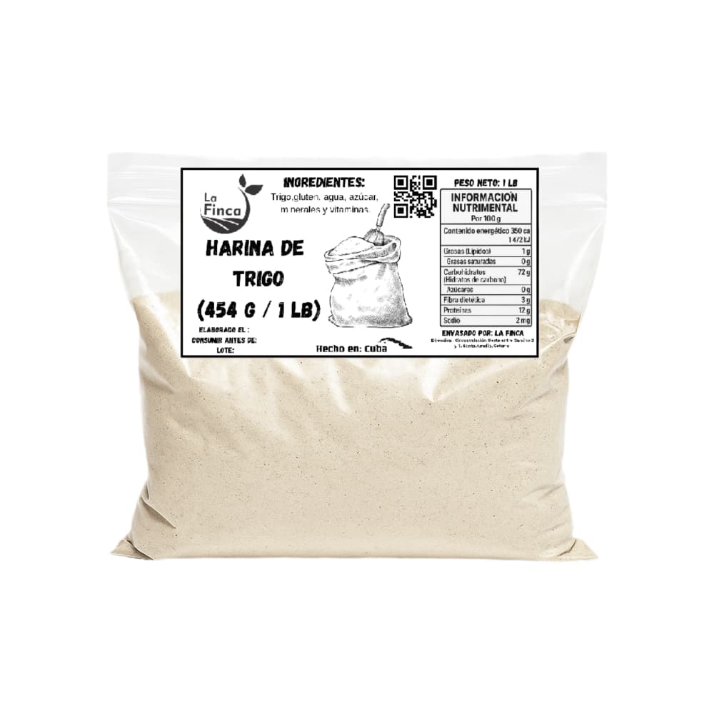 Harina de trigo La Finca (454 g / 1 lb) - Miniatura 2