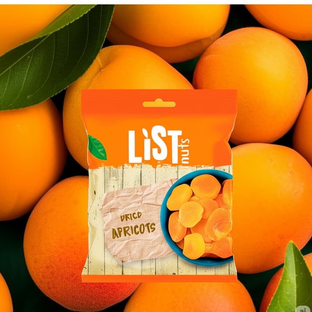 Albaricoque seco List Nuts (150 g / 5.29 oz) - Miniatura 3