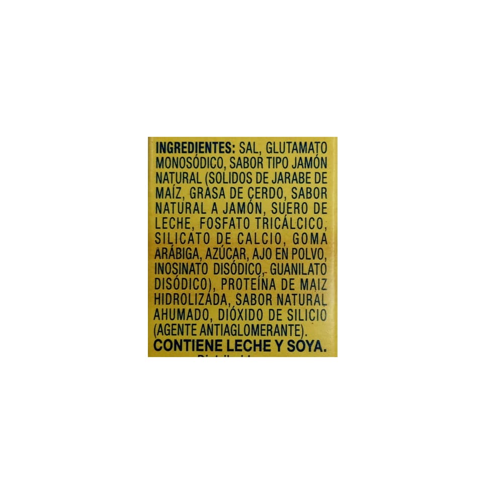 Sazón con sabor a jamón y otros sabores naturales Goya (40 g / 1.41 oz) - Miniatura 2
