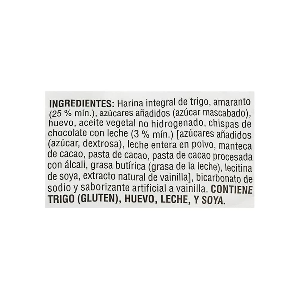 Galletas con amaranto y chispas de chocolate Great Value (100 g / 3.5 oz) - Miniatura 7