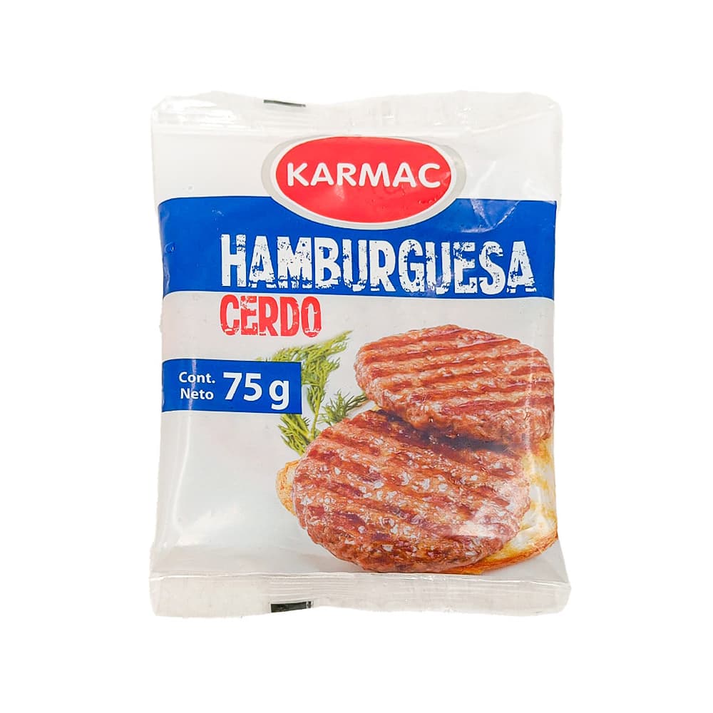 Hamburguesa de cerdo Karmac (75 g / 2.6 oz) - Imagen 1