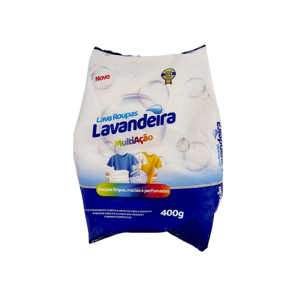 Detergente en polvo Lavandeira (400 g / 14.1 oz) - Imagen 1