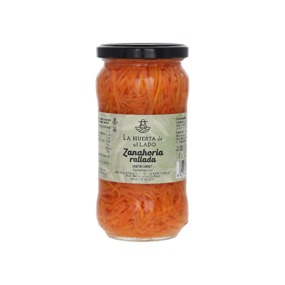 Zanahoria rallada La Huerta de al Lado (345 g / 12.16 oz) - Miniatura 1