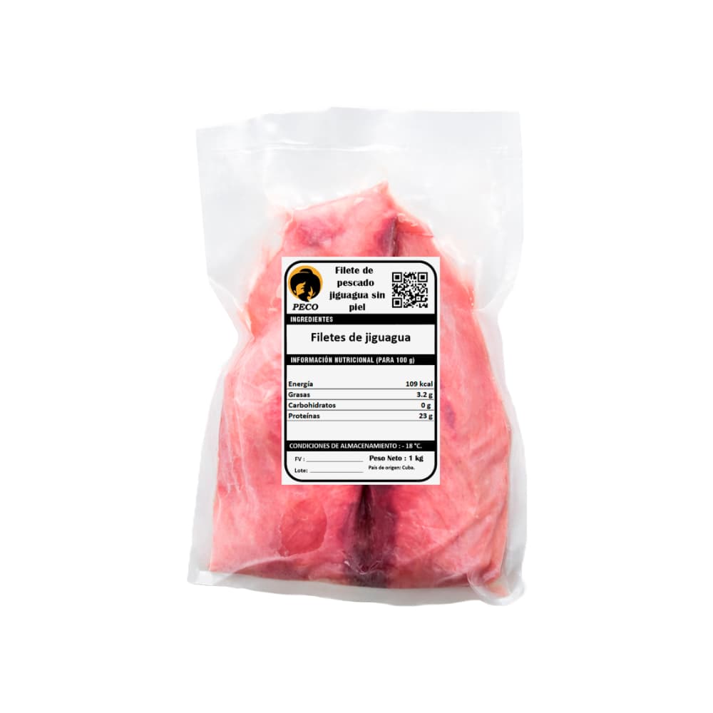 Filete de pescado jiguagua sin piel Peco (1 kg / 2.2 lb) - Miniatura 2