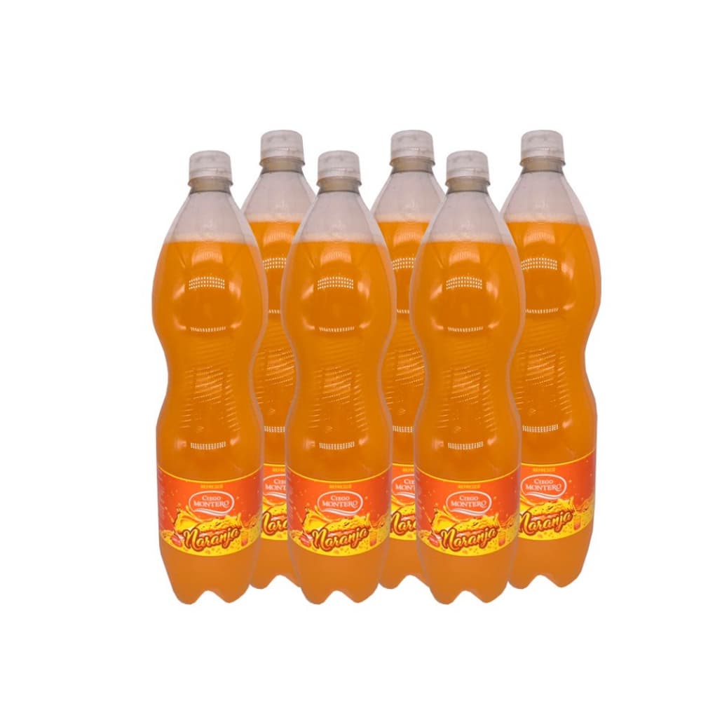 Refresco sabor naranja Ciego Montero (6 x 1500 ml) - Miniatura 1