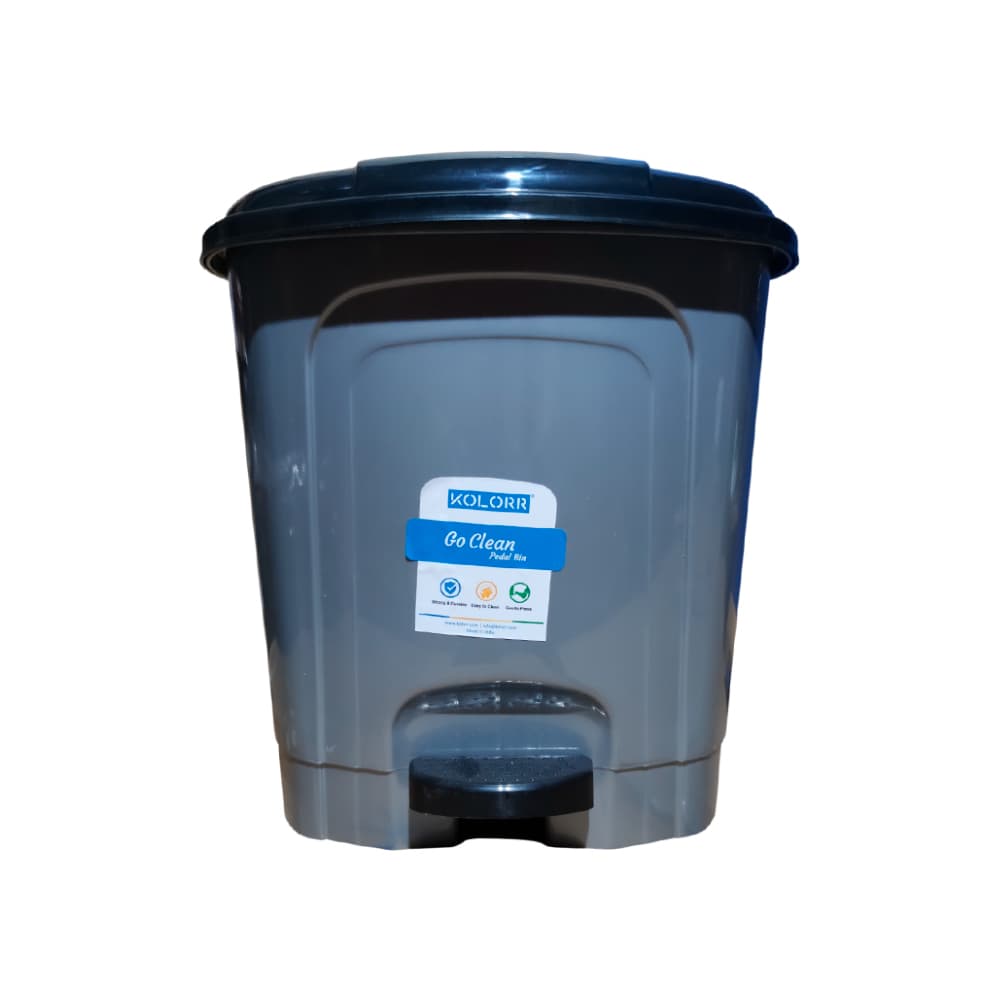 Basurero de polipropileno - contenedor de plástico - con tapa Kolorr (6.5 L) - Imagen 1