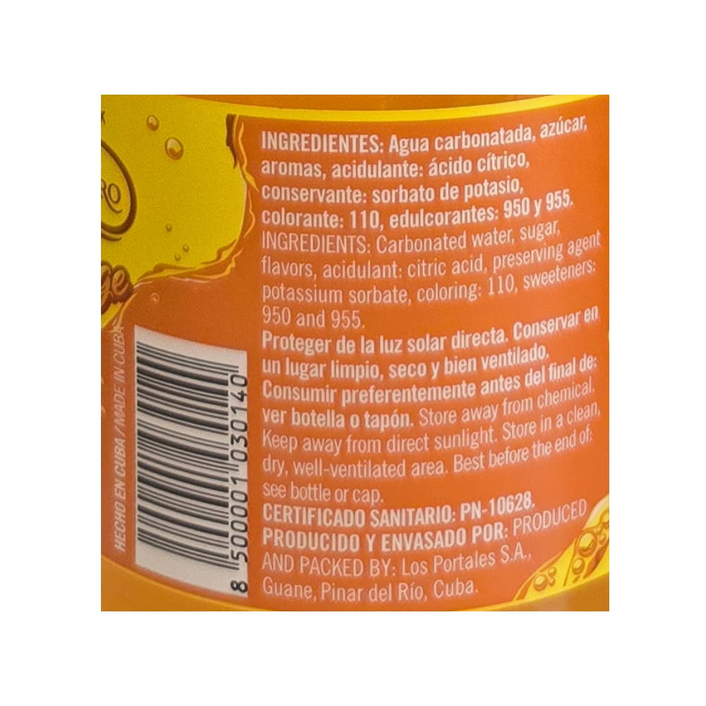 Refresco sabor naranja Ciego Montero (1500 ml) - Miniatura 4