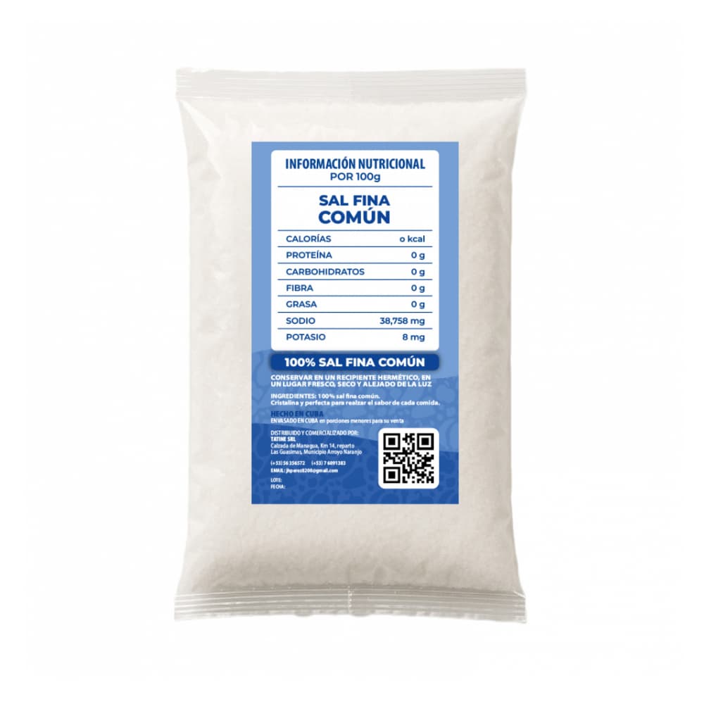 Sal fina común Campo Vivo (2 x 1 kg / 2.2 lb) - Miniatura 3