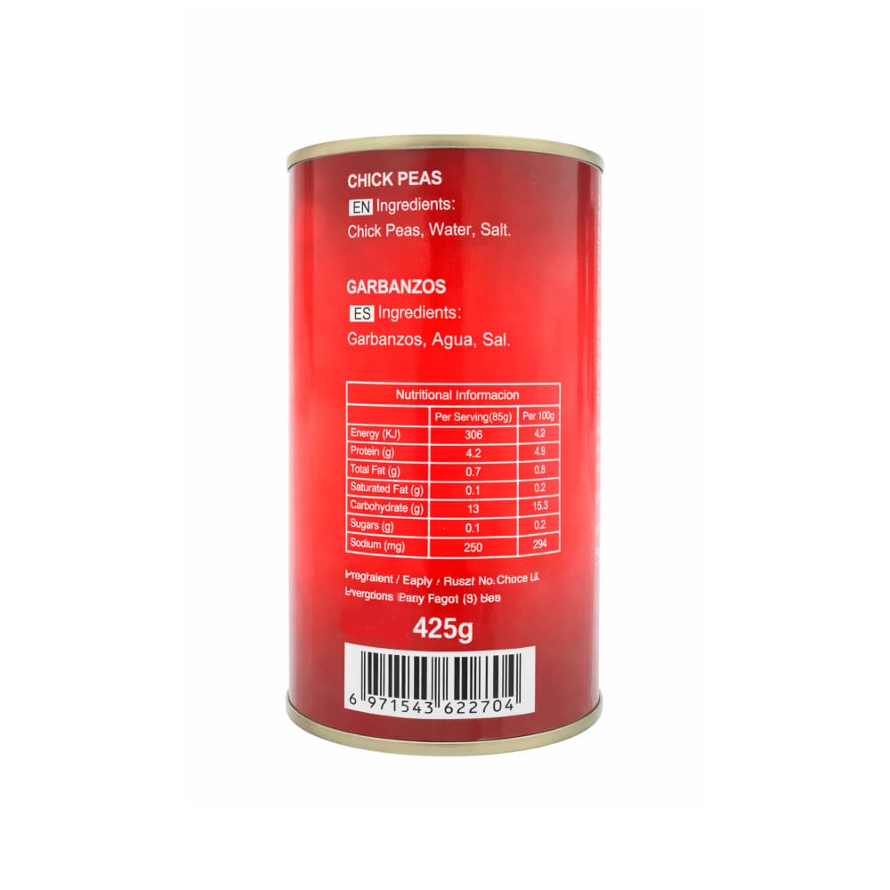 Garbanzos enlatados La Sabrosa (2 x 425 g / 14.99 oz) - Miniatura 2