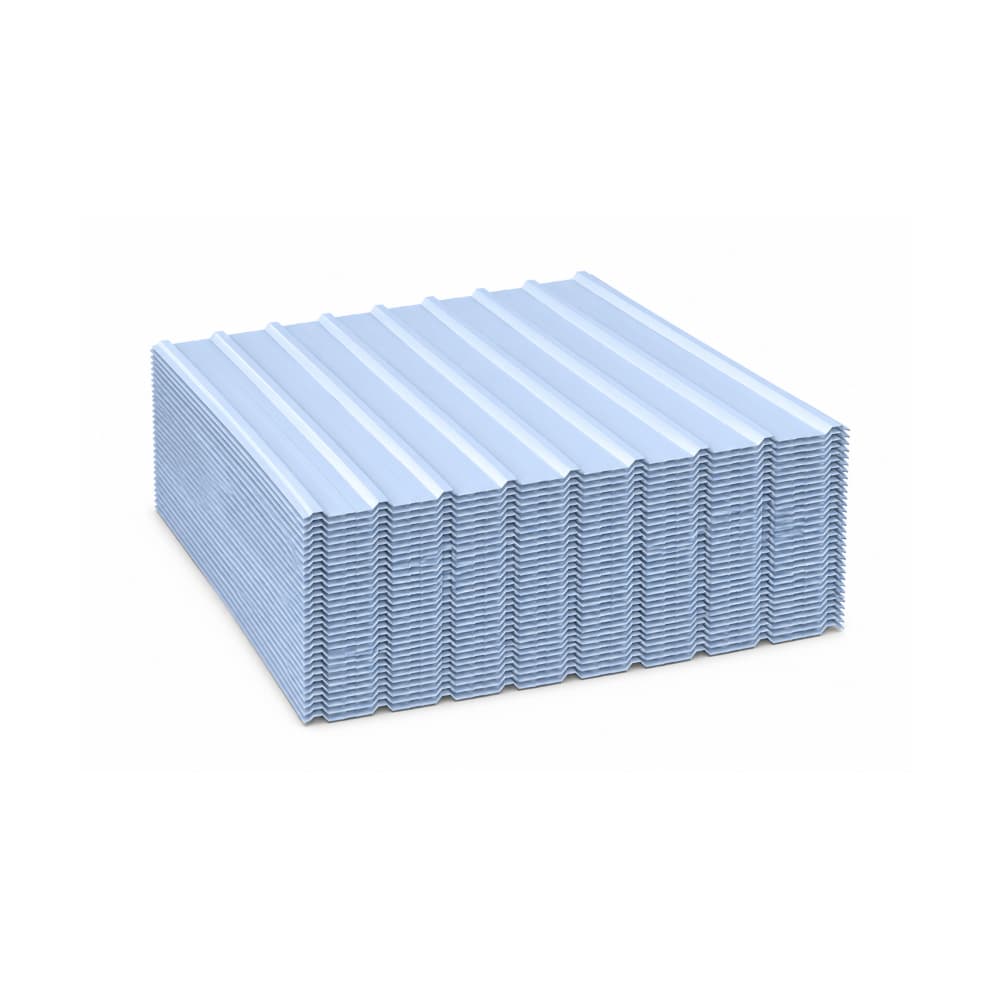 Teja metálica trapezoidal para techo 1 m x 1 m MAF ( 80 U ) - Miniatura 1
