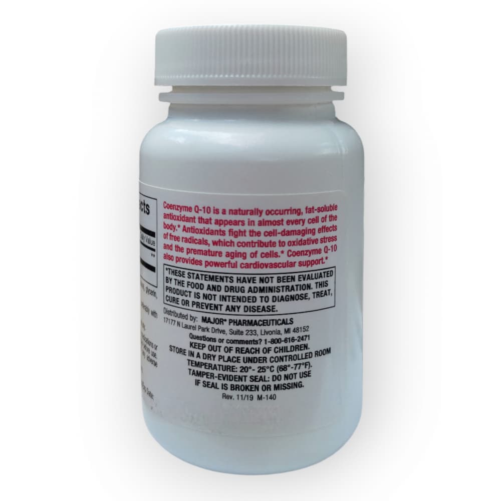 Co Q-10 50 mg Major (30 cápsulas blandas) - Miniatura 3