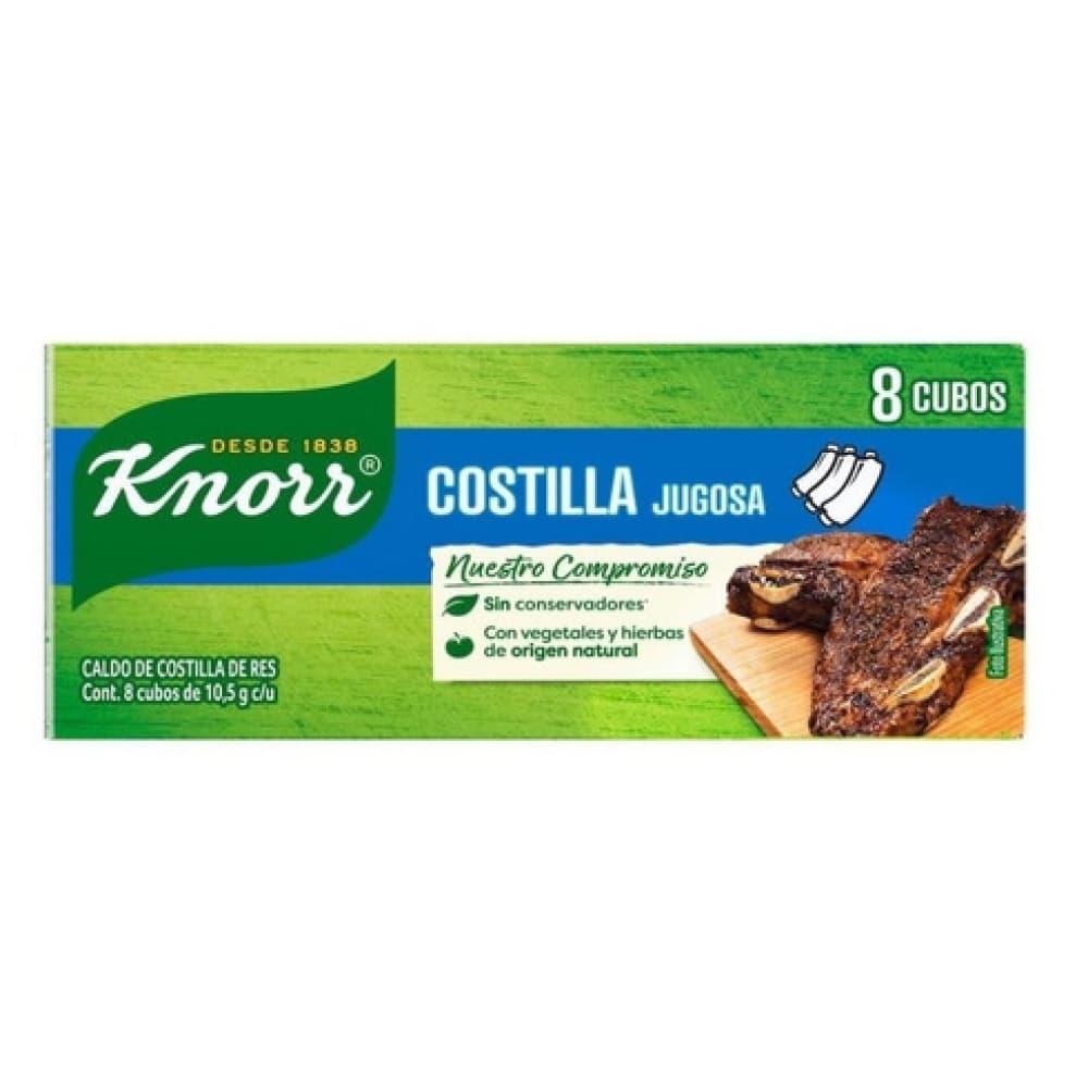 Caldo de costilla de res en cubo Knorr (84 g / 2.9 oz) - Miniatura 4