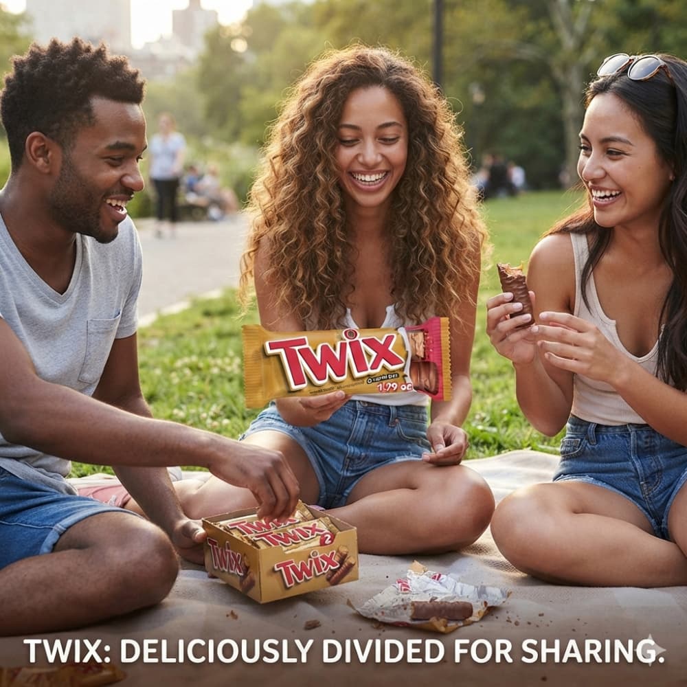 Barras de galleta de caramelo y chocolate con leche Twix (50.7 g / 1.79 oz) - Miniatura 4