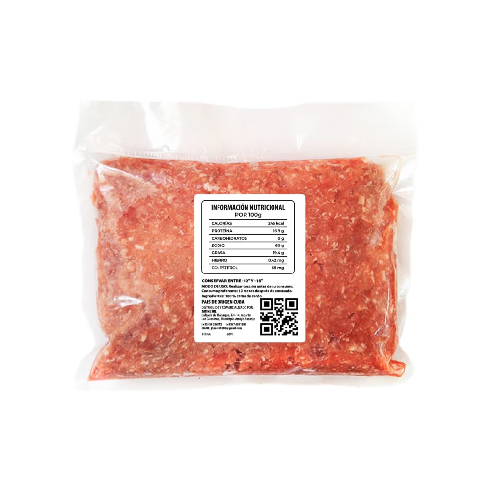 Picadillo de cerdo Campo Vivo (1 kg / 2.2 lb) - Miniatura 3