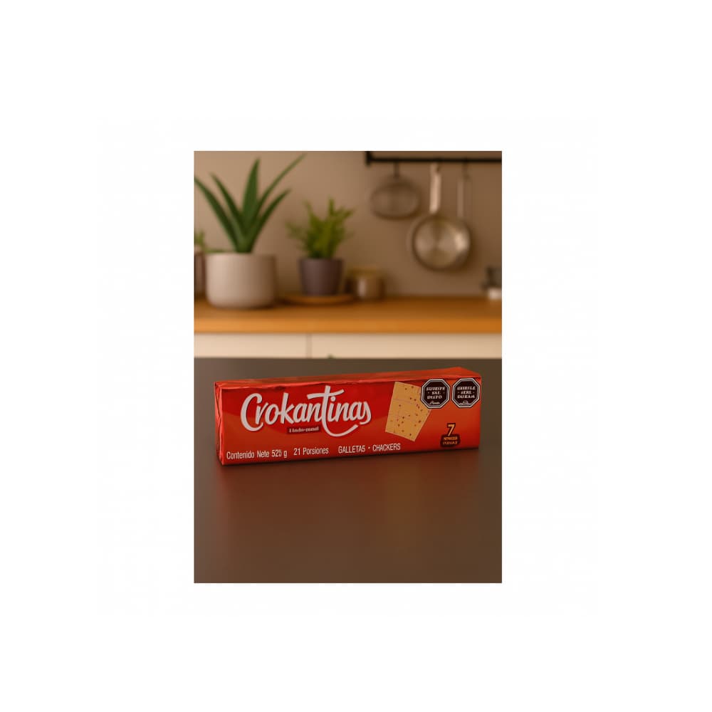 Galletas saladas Crokantinas (595 g / 1.31 lb) - Miniatura 4